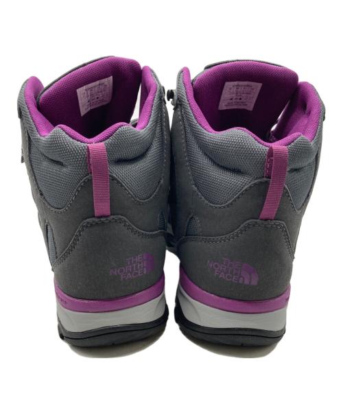 THE NORTH FACE（ザ ノース フェイス）THE NORTH FACE (ザ ノース フェイス) HEAT SEEKER グレー×パープル サイズ:25.5㎝の古着・服飾アイテム