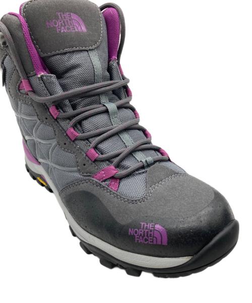 THE NORTH FACE（ザ ノース フェイス）THE NORTH FACE (ザ ノース フェイス) HEAT SEEKER グレー×パープル サイズ:25.5㎝の古着・服飾アイテム