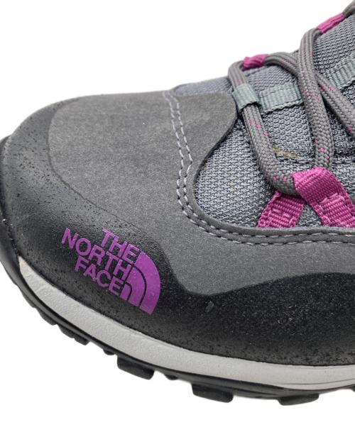 THE NORTH FACE（ザ ノース フェイス）THE NORTH FACE (ザ ノース フェイス) HEAT SEEKER グレー×パープル サイズ:25.5㎝の古着・服飾アイテム