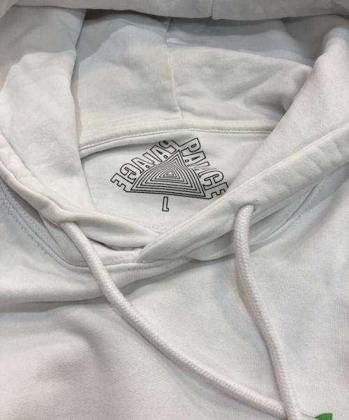PALACE（パレス）PALACE (パレス) Jobsworth Hood ホワイト サイズ:Lの古着・服飾アイテム