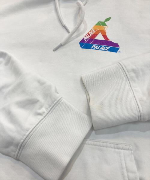 PALACE（パレス）PALACE (パレス) Jobsworth Hood ホワイト サイズ:Lの古着・服飾アイテム