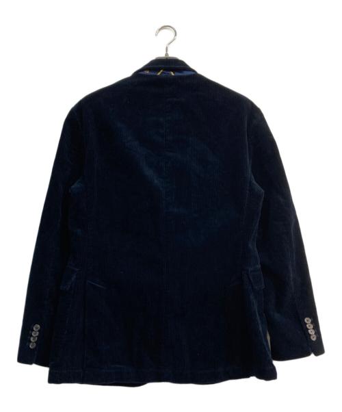 POLO RALPH LAUREN（ポロ・ラルフローレン）POLO RALPH LAUREN (ポロ・ラルフローレン) コーデュロイテーラードジャケット ネイビー サイズ:Mの古着・服飾アイテム