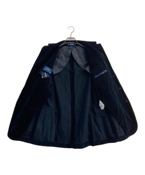 POLO RALPH LAUREN（ポロ・ラルフローレン）POLO RALPH LAUREN (ポロ・ラルフローレン) コーデュロイテーラードジャケット ネイビー サイズ:Mの古着・服飾アイテム