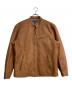 POLO RALPH LAUREN（ポロ・ラルフローレン）の古着「シングルライダースジャケット」｜ブラウン