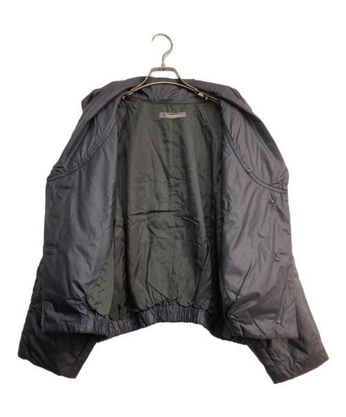 ISSEY MIYAKE（イッセイミヤケ）ISSEY MIYAKE (イッセイミヤケ) 中綿ナイロンジャケット　筆タグ 80‘s  ネイビー サイズ:Mの古着・服飾アイテム