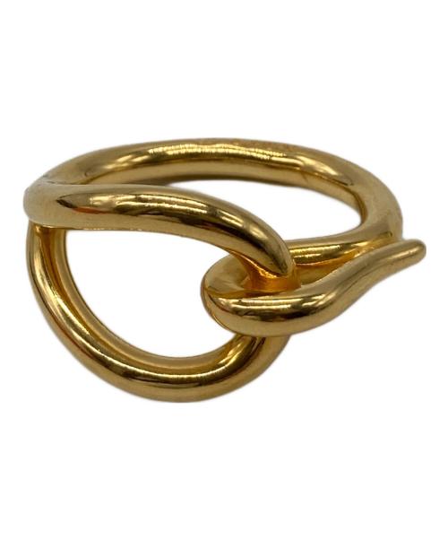 HERMES（エルメス）HERMES (エルメス) ジャンボフックスカーフリング ゴールド サイズ:-の古着・服飾アイテム