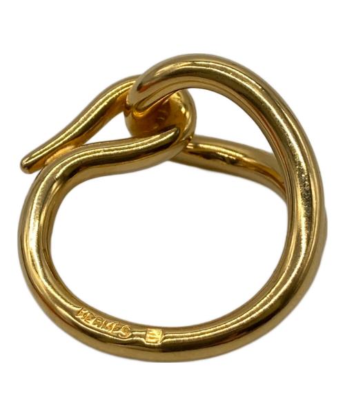 HERMES（エルメス）HERMES (エルメス) ジャンボフックスカーフリング ゴールド サイズ:-の古着・服飾アイテム