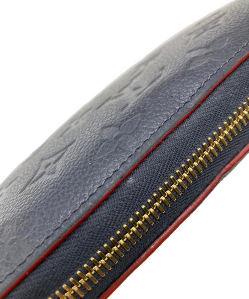 LOUIS VUITTON（ルイ ヴィトン）LOUIS VUITTON (ルイ ヴィトン) 長財布　モノグラム・アンプラント　ジッピー ウォレット ネイビー サイズ:-の古着・服飾アイテム