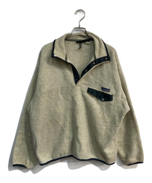 Patagonia（パタゴニア）Patagonia (パタゴニア) シンチラスナップTフリースプルオーバー　 05年製　25450 ベージュ サイズ:Lの古着・服飾アイテム