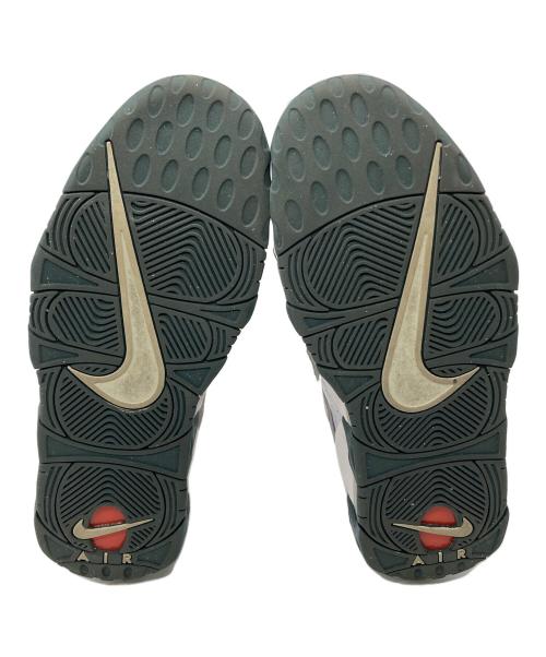 NIKE（ナイキ）NIKE (ナイキ) AIR MORE UPTEMPO '96 ホワイト×グリーン サイズ:UK8.5の古着・服飾アイテム