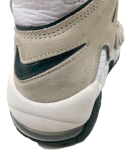 NIKE（ナイキ）NIKE (ナイキ) AIR MORE UPTEMPO '96 ホワイト×グリーン サイズ:UK8.5の古着・服飾アイテム