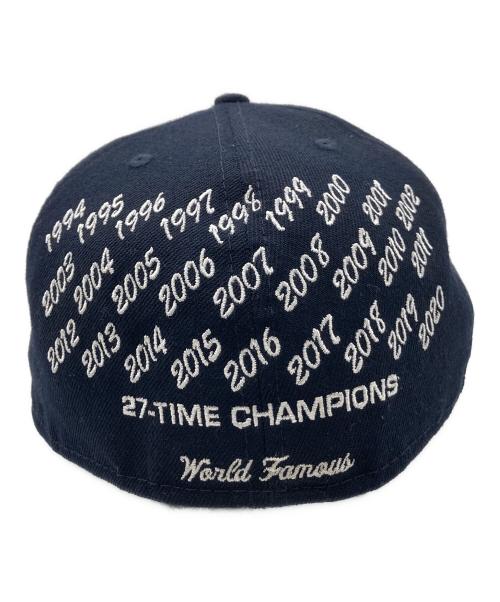 New Era（ニューエラ）New Era (ニューエラ) Supreme (シュプリーム) ChampionShip Box Logoキャップ ネイビーの古着・服飾アイテム