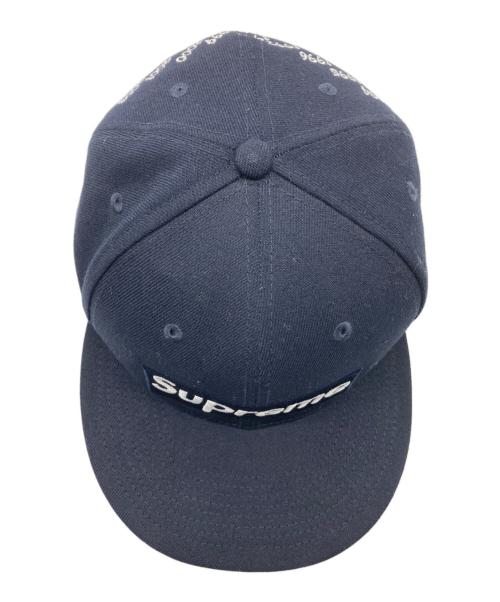 New Era（ニューエラ）New Era (ニューエラ) Supreme (シュプリーム) ChampionShip Box Logoキャップ ネイビーの古着・服飾アイテム