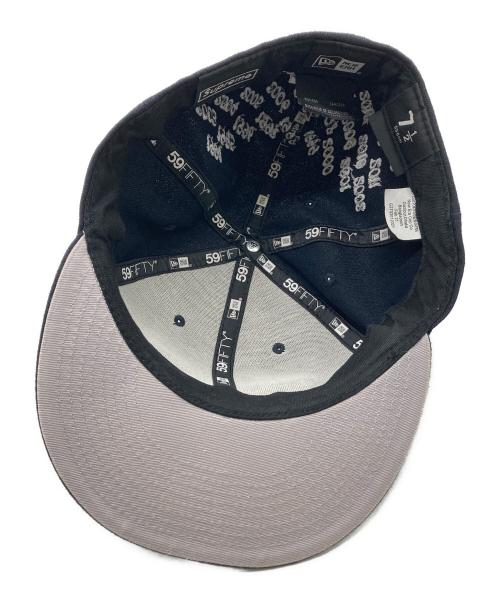 New Era（ニューエラ）New Era (ニューエラ) Supreme (シュプリーム) ChampionShip Box Logoキャップ ネイビーの古着・服飾アイテム