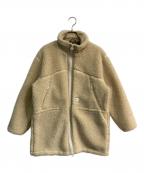 WOOLRICHウールリッチ）の古着「TERRA PILE MID JACKET　WJOU0112」｜アイボリー