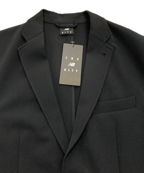 NEW BALANCE（ニューバランス）NEW BALANCE (ニューバランス) THE CITY テーラードジャケット ブラック サイズ:M 未使用品の古着・服飾アイテム