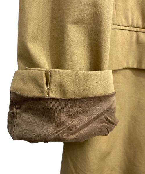 TOMORROW LAND（トゥモローランド）TOMORROW LAND (トゥモローランド) コットントロピカル ダブルブレステッド4Bジャケット ベージュ サイズ:Sの古着・服飾アイテム