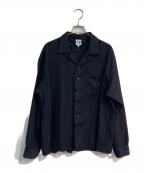 AiEエーアイイー）の古着「ピンストライプシャツ  USA製」｜ネイビー