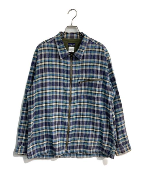 Patagonia（パタゴニア）Patagonia (パタゴニア) rhythm shirt blouson　00‘s 　20790 ブルー サイズ:Mの古着・服飾アイテム