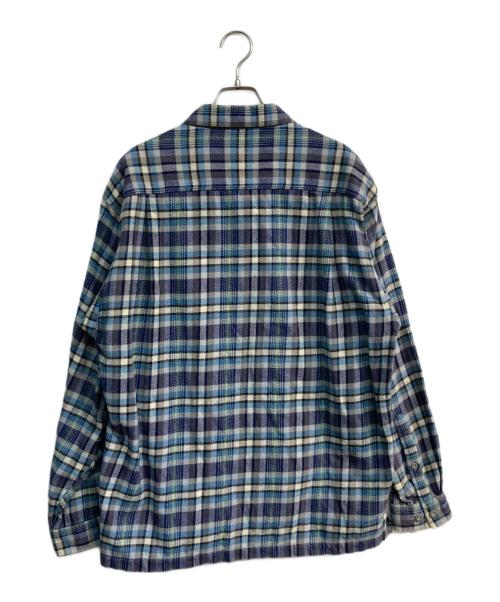 Patagonia（パタゴニア）Patagonia (パタゴニア) rhythm shirt blouson　00‘s 　20790 ブルー サイズ:Mの古着・服飾アイテム