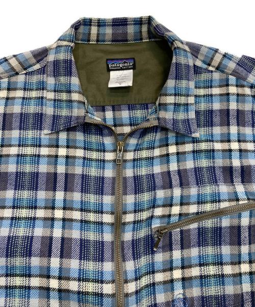 Patagonia（パタゴニア）Patagonia (パタゴニア) rhythm shirt blouson　00‘s 　20790 ブルー サイズ:Mの古着・服飾アイテム