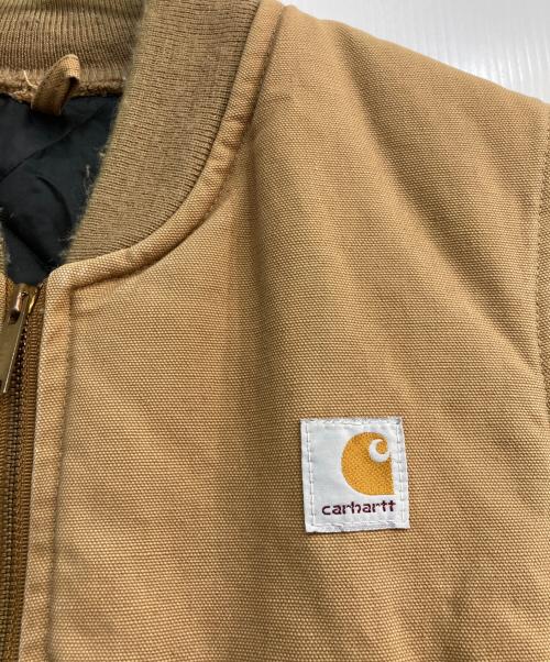 CarHartt（カーハート）CarHartt (カーハート) ダックベスト ベージュ サイズ:-の古着・服飾アイテム