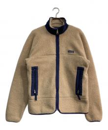 Patagonia（パタゴニア）の古着「レトロXジャケット　F4 USA製 初期レトロX PEF　23050」｜ベージュ×ネイビー