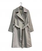 INDIVI V.A.Iインディヴィ バイ）の古着「カシミヤステンカラーコート　127-99517」｜ライトグレー