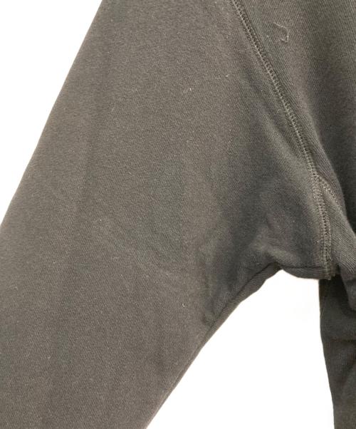 maison kitsune（メゾンキツネ）MAISON KITSUNE (メゾンキツネ) ハーフジップパーカー　EU00310KJ0039 ブラック サイズ:Sの古着・服飾アイテム