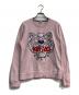 KENZO（ケンゾー）の古着「Classic Tiger Sweatshirts  F862SW7054XA」｜ピンク