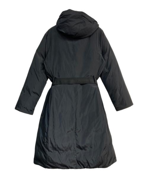 MAX&Co.（マックスアンドコー）MAX&Co. (マックスアンドコー) ベルト付きダウンコート　64940520 ブラック サイズ:46の古着・服飾アイテム