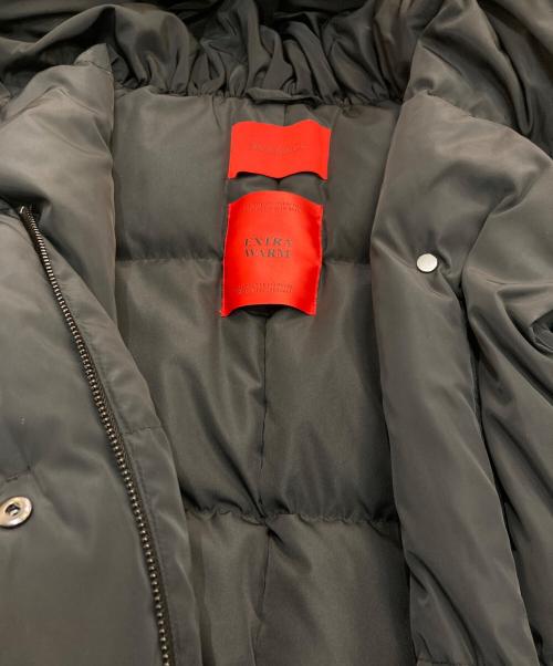 MAX&Co.（マックスアンドコー）MAX&Co. (マックスアンドコー) ベルト付きダウンコート　64940520 ブラック サイズ:46の古着・服飾アイテム