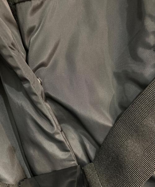 MAX&Co.（マックスアンドコー）MAX&Co. (マックスアンドコー) ベルト付きダウンコート　64940520 ブラック サイズ:46の古着・服飾アイテム