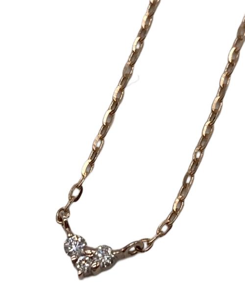 ete（エテ）ete (エテ) K18PG ダイヤモンド ネックレスの古着・服飾アイテム