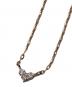 ete (エテ) K18PG ダイヤモンド ネックレス：18000円