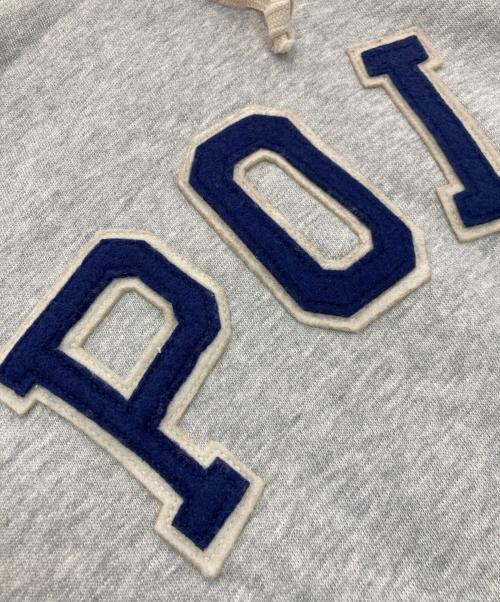 POLO RALPH LAUREN（ポロ・ラルフローレン）POLO RALPH LAUREN (ポロ・ラルフローレン) POLOロゴプルオーバーパーカー グレー サイズ:XXL 未使用品の古着・服飾アイテム