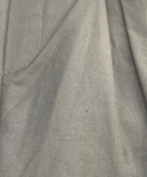 mizuiro-ind（ミズイロインド）mizuiro-ind (ミズイロインド) タックパンツ ネイビー サイズ:32の古着・服飾アイテム