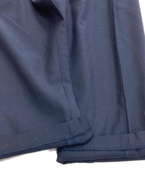 mizuiro-ind（ミズイロインド）mizuiro-ind (ミズイロインド) タックパンツ ネイビー サイズ:32の古着・服飾アイテム