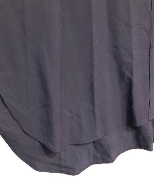 mizuiro-ind（ミズイロインド）mizuiro-ind (ミズイロインド) シャツワンピース ネイビー サイズ:Freeの古着・服飾アイテム