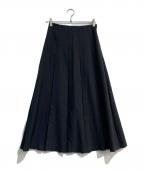 mizuiro-indミズイロインド）の古着「プリーツスカート」｜ブラック
