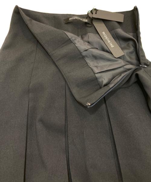 mizuiro-ind（ミズイロインド）mizuiro-ind (ミズイロインド) プリーツスカート ブラック サイズ:Freeの古着・服飾アイテム