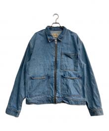 stussy（ステューシー）の古着「Denim Zip Work Jacket　SP24　115682」｜インディゴ