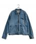 stussy（ステューシー）の古着「Denim Zip Work Jacket　SP24　115682」｜インディゴ