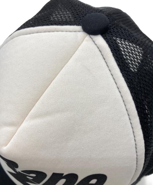 A BATHING APE（ア ベイシング エイプ）A BATHING APE (ア ベイシング エイプ) BAPE STA MESH CAP ホワイト×ブラックの古着・服飾アイテム