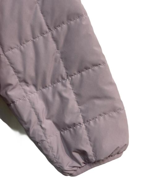 TAION（タイオン）TAION (タイオン) emmi (エミ) リバーシブルボアダウン　13WFJ245059 パープルの古着・服飾アイテム
