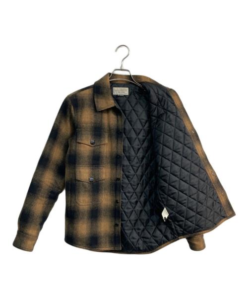 NEIGHBORHOOD（ネイバーフッド）NEIGHBORHOOD (ネイバーフッド) CAMPBELL/WE-SHIRT LS　132TSNH-SHM04 ブラウン サイズ:Sの古着・服飾アイテム