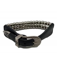 中古・古着通販】ALYX (アリクス) レザー×メタルバックルチェーン