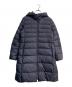 MITSUKOSHI（ミツコシ）の古着「フードダウンコート」｜ネイビー