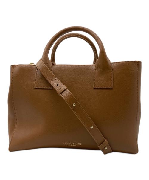 Teddy Blake NY（テディ ブレイク ニューヨーク）Teddy Blake NY (テディ ブレイク ニューヨーク) 2WAYバッグ ブラウンの古着・服飾アイテム