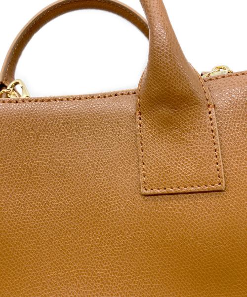 Teddy Blake NY（テディ ブレイク ニューヨーク）Teddy Blake NY (テディ ブレイク ニューヨーク) 2WAYバッグ ブラウンの古着・服飾アイテム